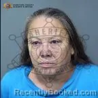 Mugshot of Martha Marquez booked in Maricopa County, Arizona on September 25, 2026