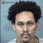 Mugshot of Dayvien Myrion Faircloth booked in Maricopa County, Arizona on September 25, 2026