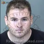 Mugshot of Aidan Layne Gellman booked in Maricopa County, Arizona on September 26, 2026