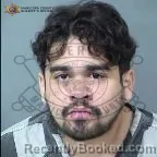 Mugshot of Raymond Ocegueda booked in Maricopa County, Arizona on September 26, 2026