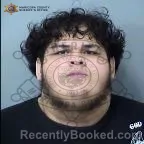 Mugshot of Franco Ivan Garcia booked in Maricopa County, Arizona on September 26, 2026