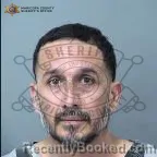 Mugshot of Marcelino Trejo booked in Maricopa County, Arizona on September 26, 2026