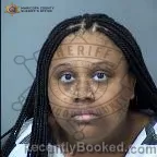 Mugshot of Dierra Savannah Hunt booked in Maricopa County, Arizona on September 26, 2026