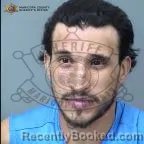 Mugshot of Emmanuel Gomez booked in Maricopa County, Arizona on September 27, 2026