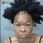 Mugshot of Diashanique Ausha Lee Johnson booked in Maricopa County, Arizona on September 27, 2026