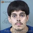 Mugshot of Mizael Garcia Pineda booked in Maricopa County, Arizona on September 27, 2026