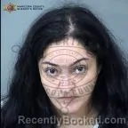 Mugshot of Crystal Candellaria Reyes booked in Maricopa County, Arizona on September 27, 2026