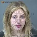 Mugshot of Madison Christine Westfall booked in Maricopa County, Arizona on September 27, 2026