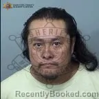 Mugshot of Otis Alan Nevayaktewa booked in Maricopa County, Arizona on September 28, 2026