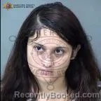 Mugshot of Nathalie Savannah Thompson booked in Maricopa County, Arizona on September 29, 2026
