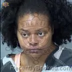 Mugshot of Alayshia Brianna Johnson booked in Maricopa County, Arizona on September 29, 2026