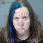 Mugshot of Shaena Arlene Marie Shadowens booked in Maricopa County, Arizona on September 29, 2026