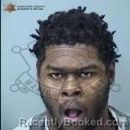 Mugshot of Markell Lavell Hightower booked in Maricopa County, Arizona on September 29, 2026
