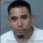 Mugshot of Alfred Joe Espinoza booked in Maricopa County, Arizona on October 1, 2026