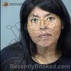 Mugshot of Juanita Sanchez booked in Maricopa County, Arizona on October 1, 2026