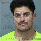 Mugshot of Jairo Grajeda Real booked in Maricopa County, Arizona on October 1, 2026