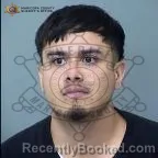 Mugshot of Adriel Garcia Duran booked in Maricopa County, Arizona on October 1, 2026