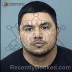 Mugshot of Juan Diego Palomino booked in Maricopa County, Arizona on October 1, 2026
