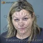 Mugshot of Stephanie Danielle Hilland booked in Maricopa County, Arizona on October 1, 2026