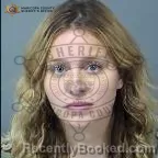 Mugshot of Mia Lindsay Kirk booked in Maricopa County, Arizona on October 1, 2026