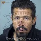 Mugshot of Bernardo Navarrette booked in Maricopa County, Arizona on October 1, 2026
