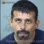 Mugshot of Gerardo Galicia booked in Maricopa County, Arizona on October 1, 2026