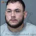 Mugshot of David Cristian Rangel Montanez booked in Maricopa County, Arizona on October 2, 2026