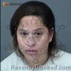 Mugshot of April Reyes booked in Maricopa County, Arizona on October 2, 2026
