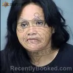 Mugshot of Oralia Landeros booked in Maricopa County, Arizona on October 2, 2026