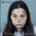Mugshot of Katie Marie Bravo booked in Maricopa County, Arizona on October 2, 2026