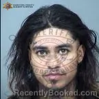 Mugshot of Javier Alvarracin booked in Maricopa County, Arizona on October 2, 2026
