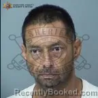Mugshot of Jose Antonio Gallardo booked in Maricopa County, Arizona on October 3, 2026