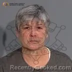 Mugshot of Angela Louise Hall booked in Maricopa County, Arizona on October 3, 2026