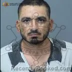 Mugshot of Ricardo Eric Gerardo booked in Maricopa County, Arizona on October 3, 2026