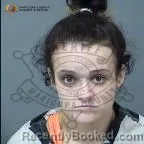 Mugshot of Brianna Lynne Sanders booked in Maricopa County, Arizona on October 3, 2026