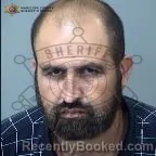 Mugshot of Adan Castro booked in Maricopa County, Arizona on October 3, 2026