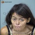 Mugshot of Mackenzie Raquel Martin-Mcritchie booked in Maricopa County, Arizona on October 3, 2026