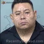 Mugshot of Pedro Bernal-Cortes booked in Maricopa County, Arizona on October 3, 2026