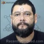 Mugshot of Ernest Adrian Renteria booked in Maricopa County, Arizona on October 3, 2026
