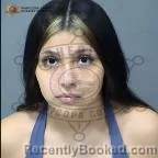 Mugshot of Angelina Ofelia Julia Blancas booked in Maricopa County, Arizona on October 4, 2026