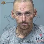 Mugshot of Devin Dean Whiteside booked in Maricopa County, Arizona on October 4, 2026