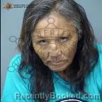 Mugshot of Marie Castillo booked in Maricopa County, Arizona on October 4, 2026
