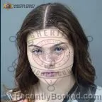 Mugshot of Natalee Jane Anderson booked in Maricopa County, Arizona on October 4, 2026