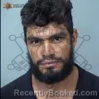 Mugshot of Osman Josue Cruz Zelaya booked in Maricopa County, Arizona on October 4, 2026