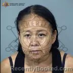 Mugshot of Katasha Tsosie booked in Maricopa County, Arizona on October 4, 2026