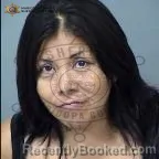 Mugshot of Cindy Joanna Yazzie booked in Maricopa County, Arizona on October 4, 2026