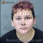 Mugshot of Adriana Christine Gallegos booked in Maricopa County, Arizona on October 4, 2026