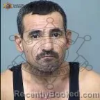 Mugshot of Luis Antonio Ruiz Castillo booked in Maricopa County, Arizona on October 5, 2026
