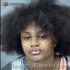Mugshot of Tatyanna Washington booked in Maricopa County, Arizona on October 5, 2026