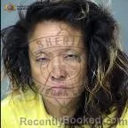 Mugshot of Amelia Elana Guadalupe Garza booked in Maricopa County, Arizona on October 5, 2026
